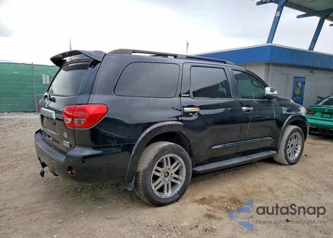 2008 Toyota Sequoia Limited from USA, damaged, VIN 5TDZY68A08S001920